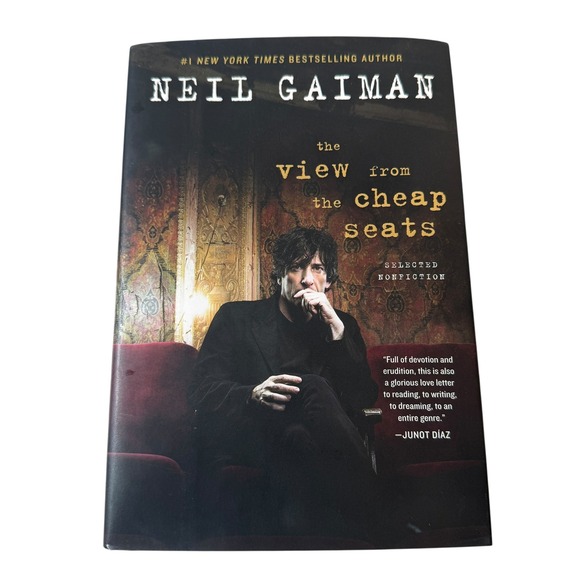 Neil Gaiman Other - Neil Gaiman The View From The Cheap Seats Selected Hardcover Book 1st Edition